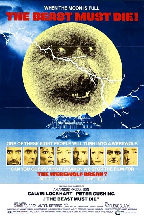 The Beast Must Die Poster
