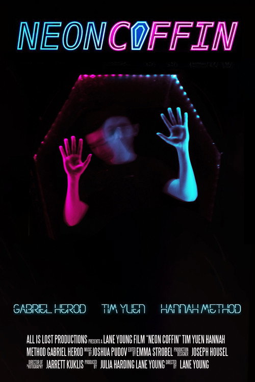 Neon Coffin Poster