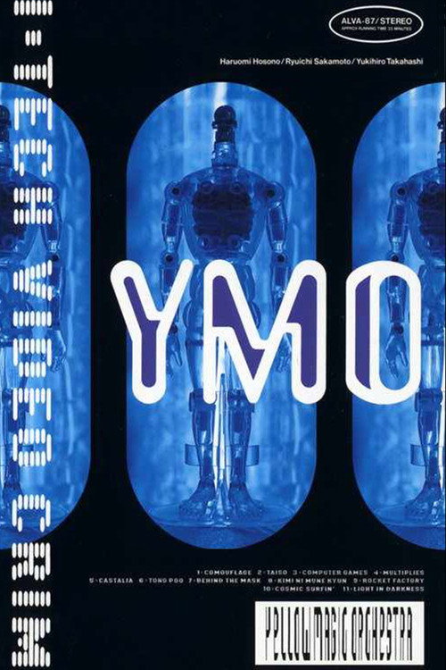 YMO – Hi-Tech Video Crime Poster