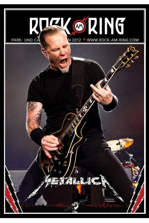 Metallica: Rock AM Ring 2012 Poster