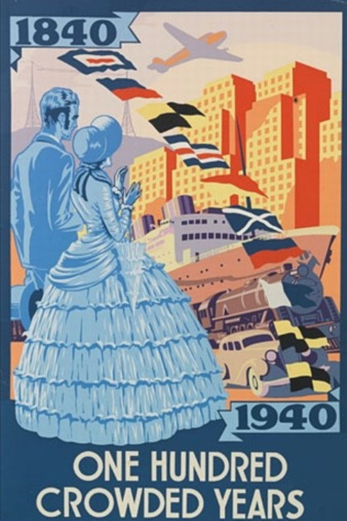 One Hundred Crowded Years: The Centennial Film Poster