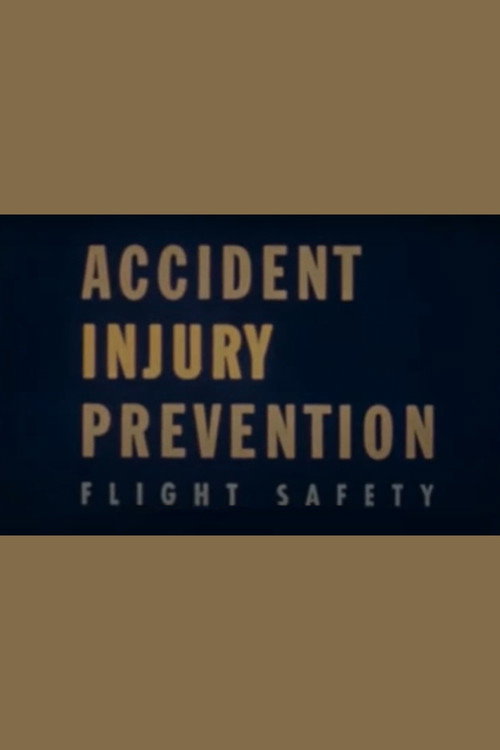 Accident Injury Prevention Poster
