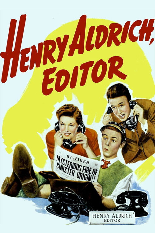 Henry Aldrich, Editor Poster
