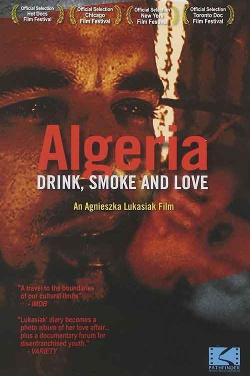 Algeria: Drink, Smoke and Love Poster
