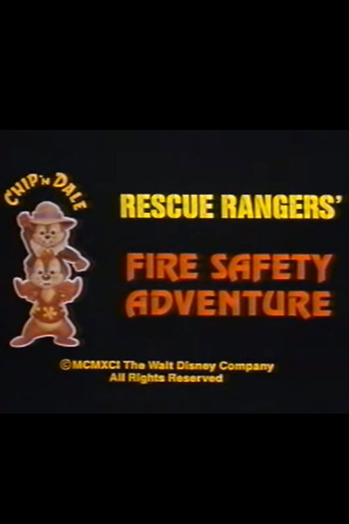 Rescue Rangers' Fire Safety Adventure Poster