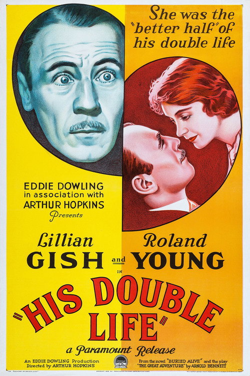 His Double Life Poster