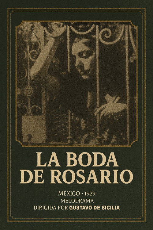 La boda de Rosario Poster
