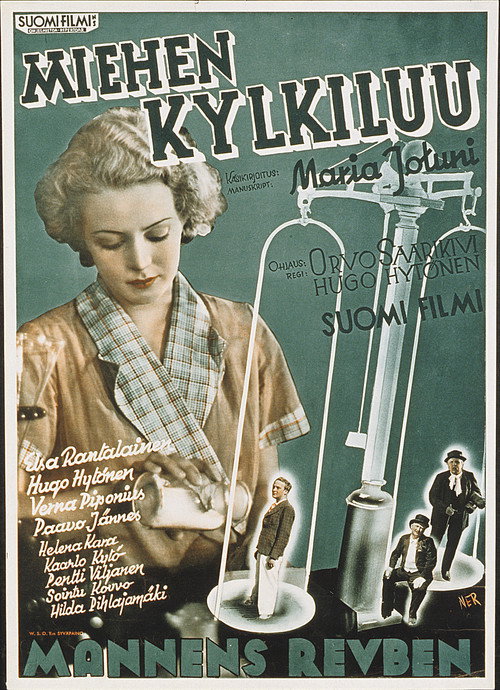 Miehen kylkiluu Poster