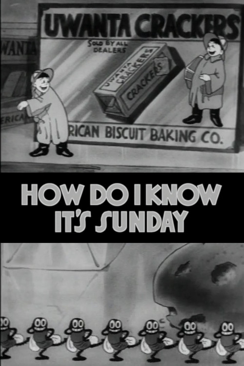 How Do I Know It's Sunday Poster