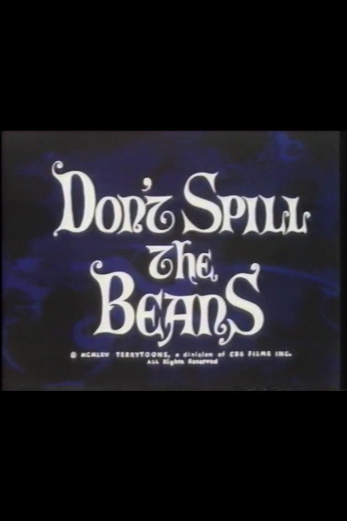 Don't Spill the Beans Poster