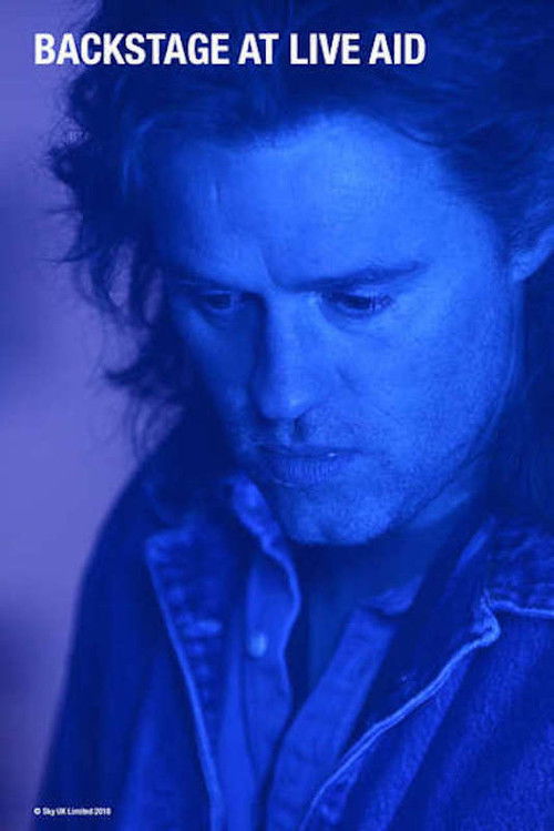 Backstage At Live Aid Poster