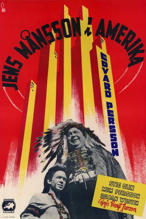 Jens Mons in America Poster