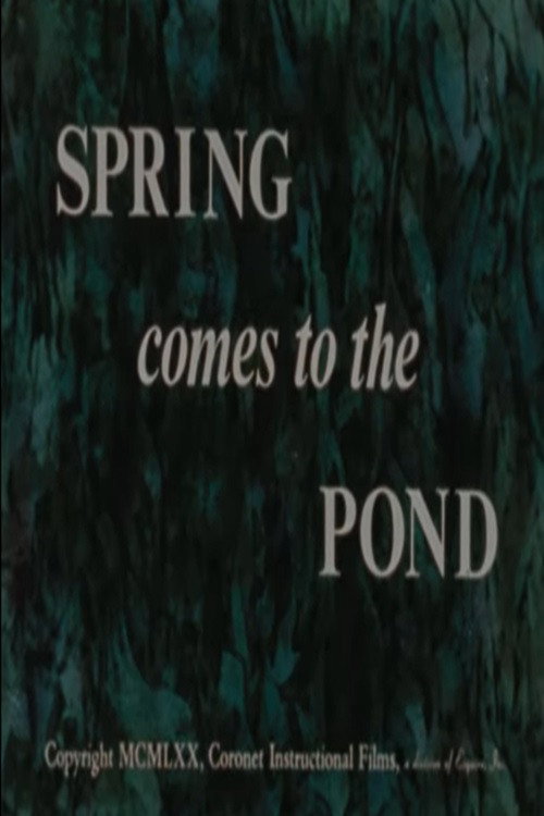 Spring Comes to the Pond Poster