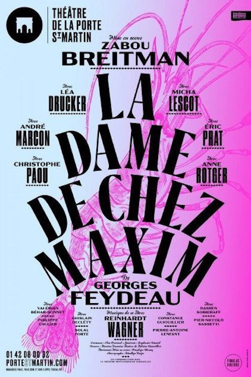 La Dame de chez Maxim Poster