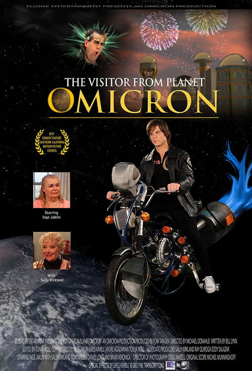 The Visitor from Planet Omicron Poster