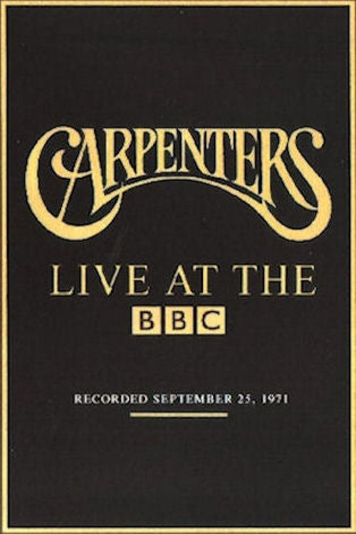 The Carpenters: Live at the BBC Poster