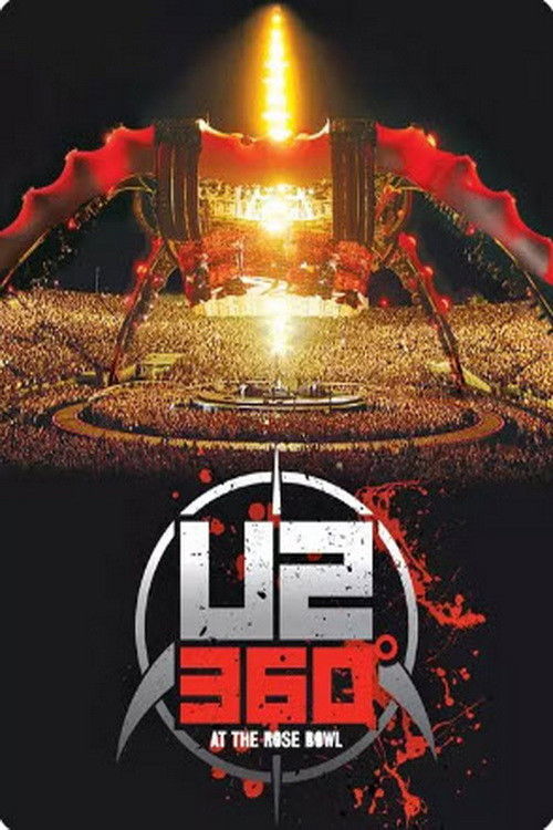 u2 360 tour - under the rainy belgium sky Poster