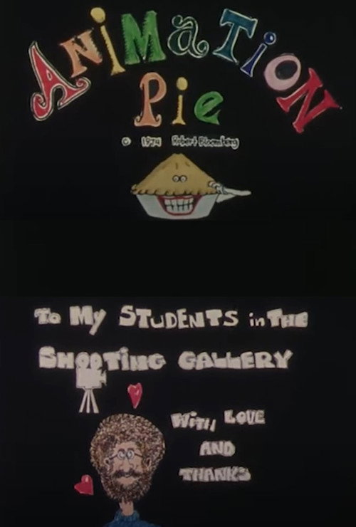 Animation Pie Poster