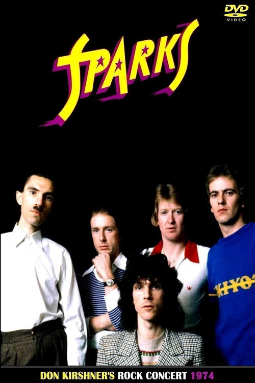 Sparks: Don Kirschner's Rock Concert 1974 Poster