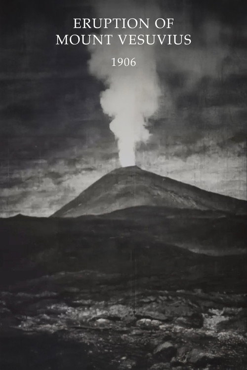 Eruption of Mount Vesuvius Poster