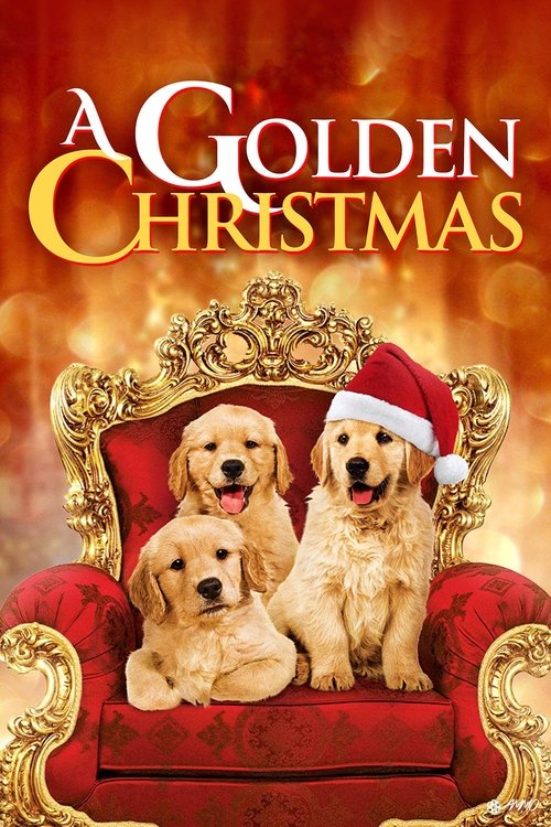 A Golden Christmas Poster