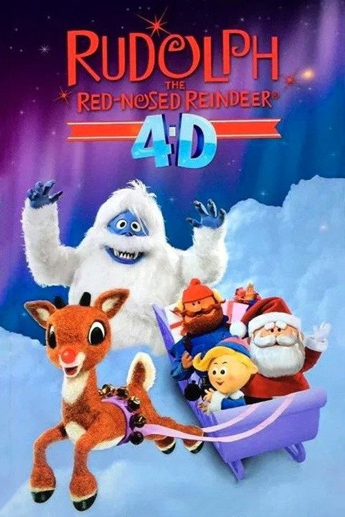 Rudolph the Red-Nosed Reindeer 4D Attraction Poster