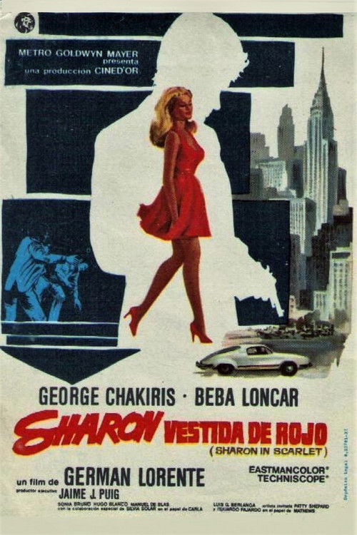 Sharon in Scarlet Poster