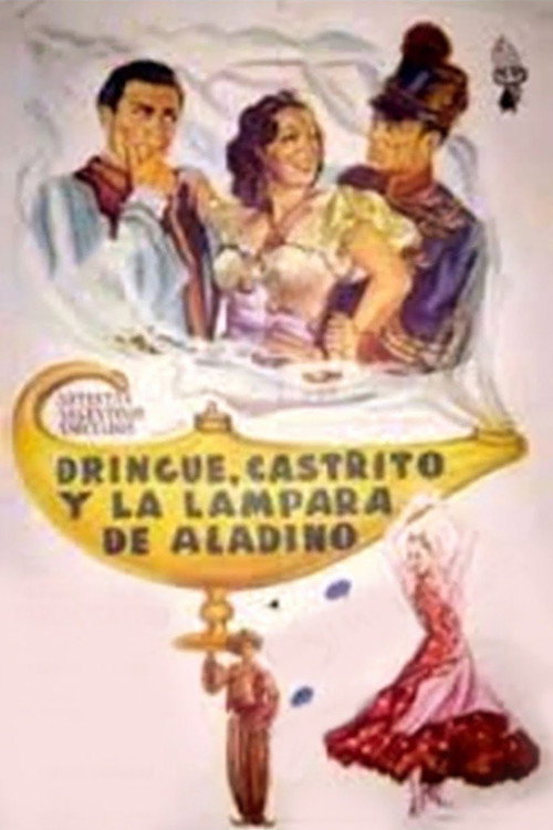 Dringue, Castrito y la lámpara de Aladino Poster