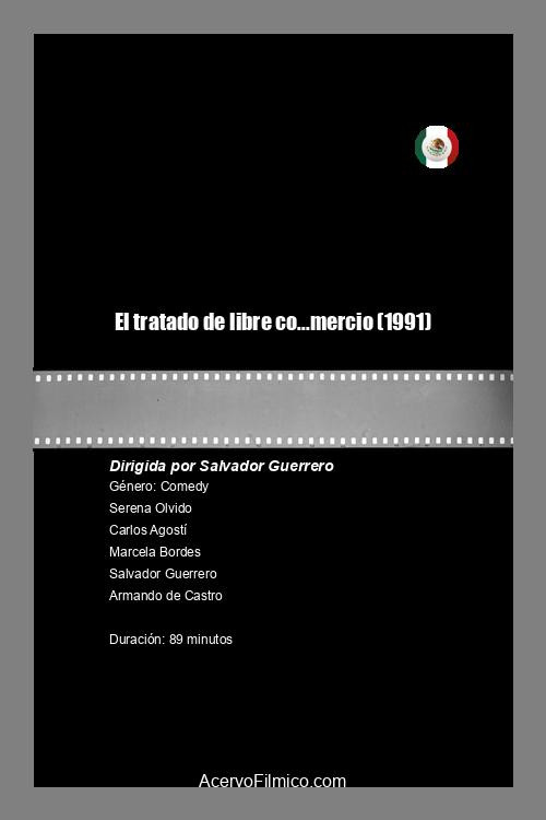 El tratado de libre co...mercio Poster