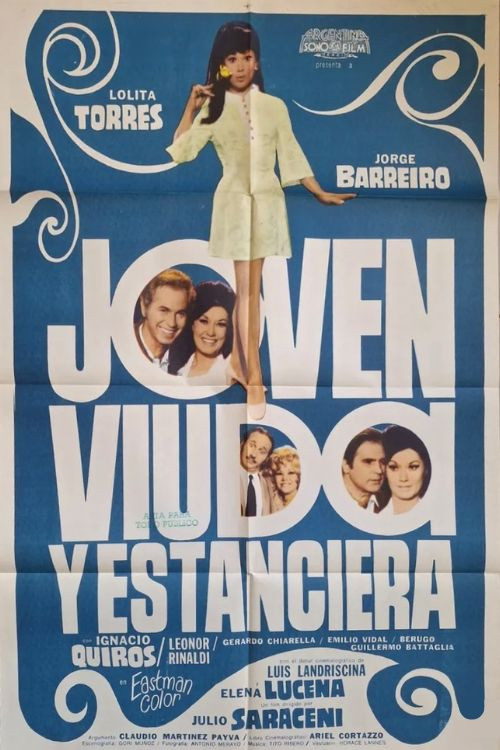 Joven, viuda y estanciera Poster