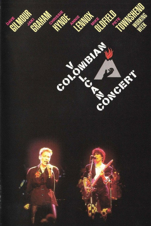 Various: Colombian Volcano Concert Poster