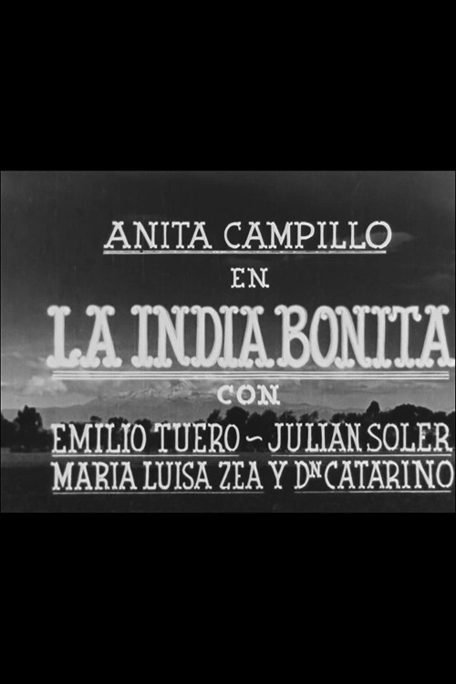 La India bonita Poster