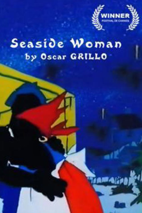 Seaside Woman Poster