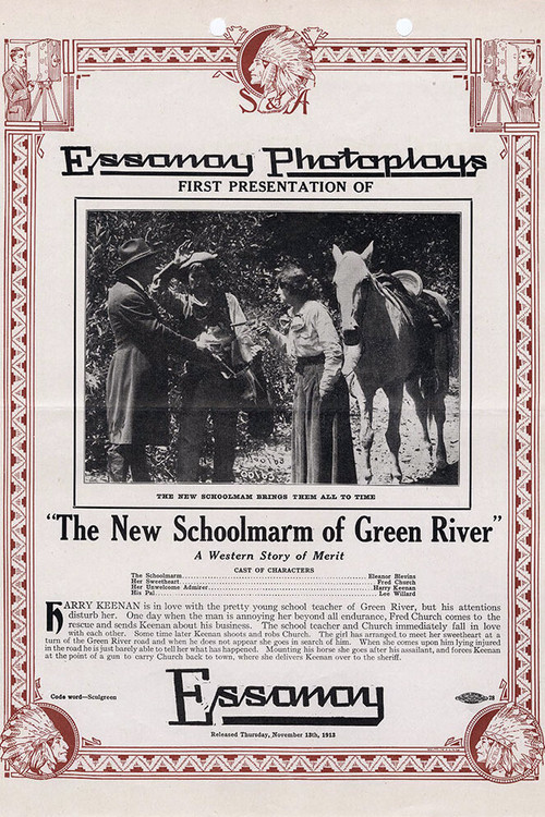 The New Schoolmarm of Green River Poster