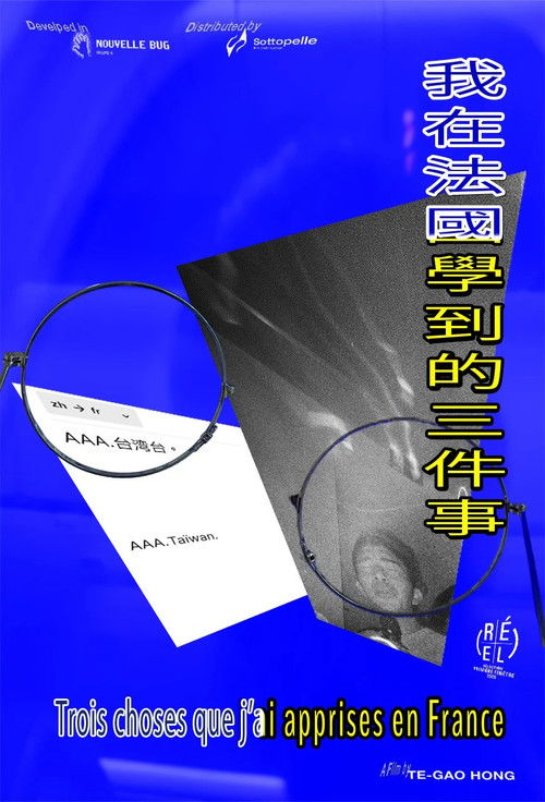 Three things I learnt in France Poster