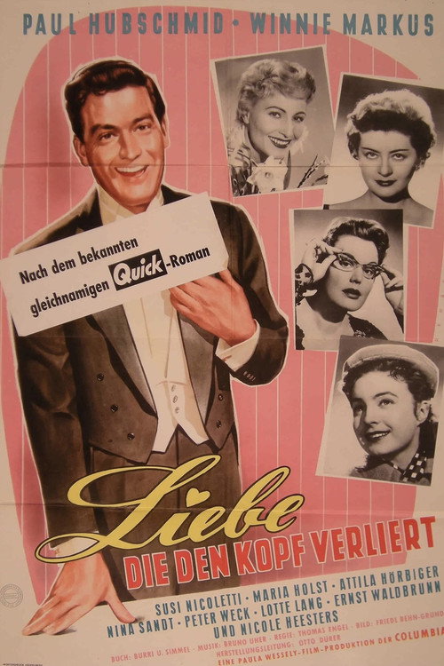 Liebe, die den Kopf verliert Poster
