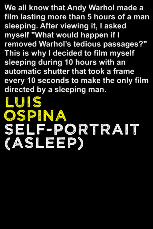 Self-Portrait (Asleep) Poster