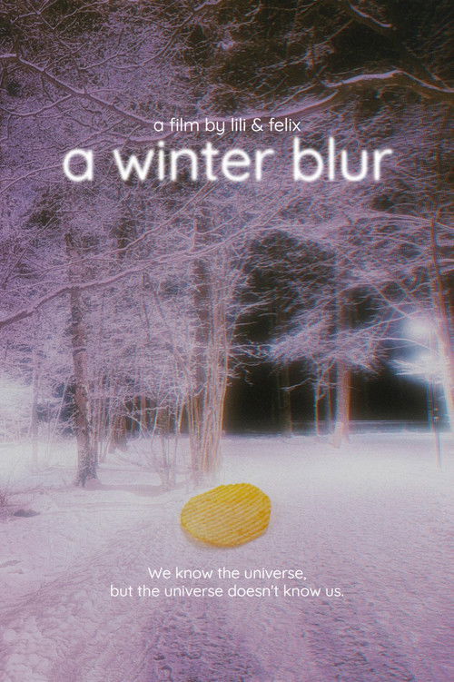 a winter blur Poster