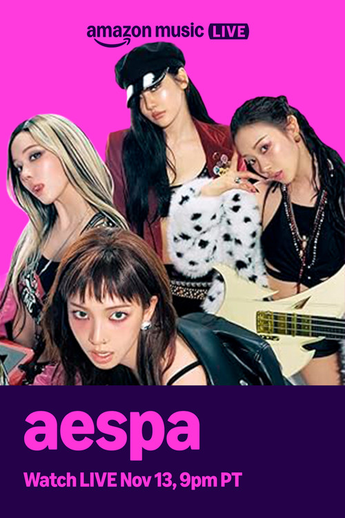 aespa: Amazon Music Live Poster
