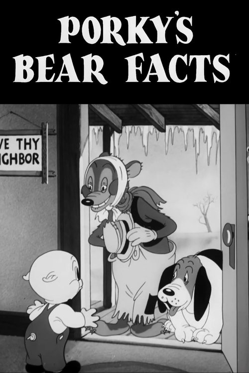 Porky's Bear Facts Poster
