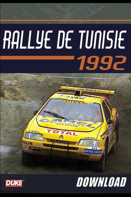 Rallye de Tunisie 1992 Poster