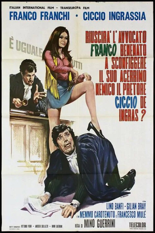 Will the Lawyer Franco Benenato Be Able to Defeat his Arch Enemy the Magistrate Ciccio De Ingras? Poster