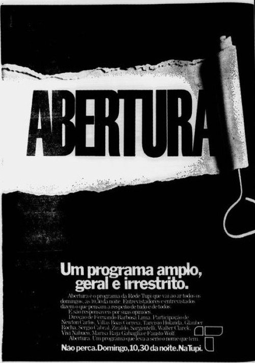 Abertura Poster