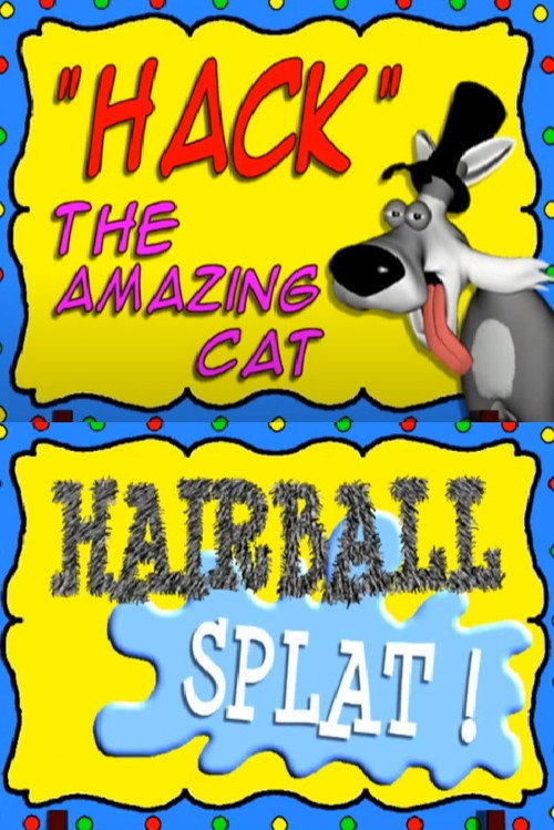 Hairball Splat Poster