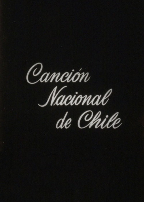 Chilean National Song Poster