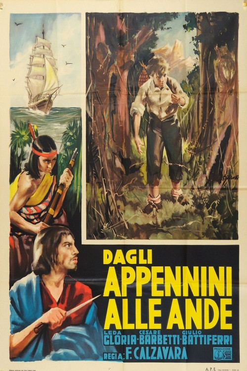 Dagli Appennini alle Ande Poster