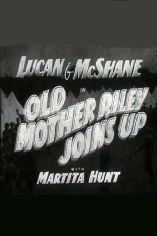 Old Mother Riley Joins Up Poster