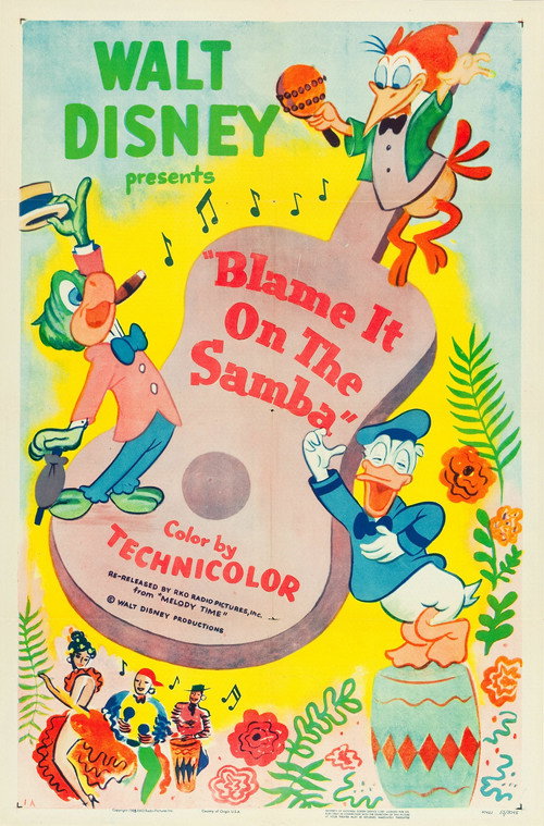 Blame It on the Samba Poster