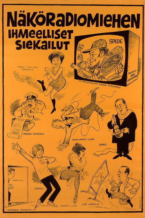 Näköradiomiehen ihmeelliset siekailut Poster