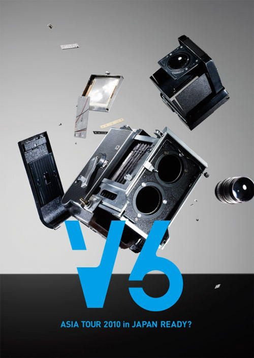 V6 ASIA TOUR 2010 in JAPAN READY? Poster